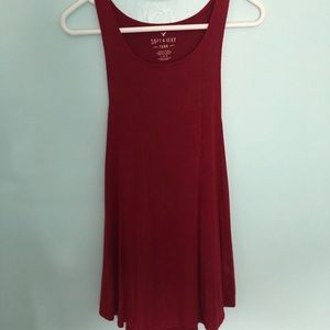 American Eagle Soft & Sexy Tank Red size large